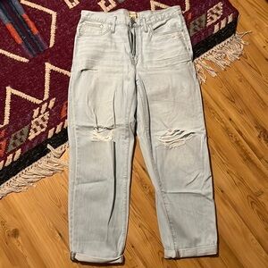 Madewell slouchy boyjean